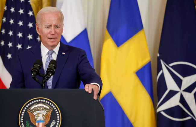 Байден подписал ратификационные документы о вступлении Швеции и Финляндии в НАТО