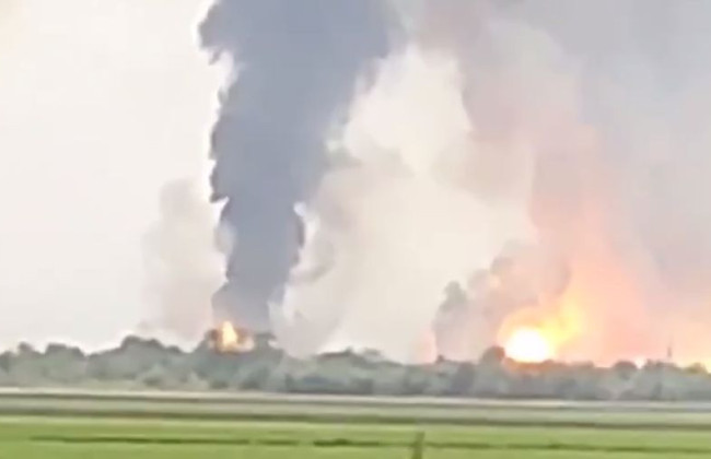 Окупанти назвали вибухи в районі Джанкоя «диверсією»