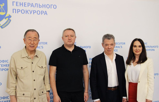 Андрій Костін під час зустрічі з Генсеком ООН окреслив пріоритетні для прокурорів напрями роботи