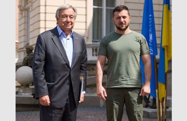 Зеленский провел встречу с Генсеком ООН: о чем говорили