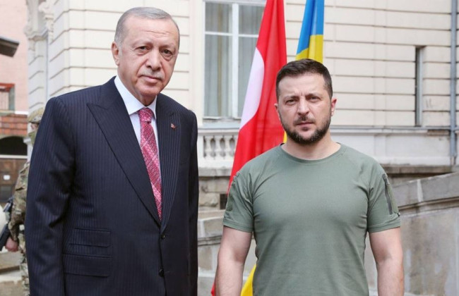 Зеленский и Эрдоган встретились во Львове, видео