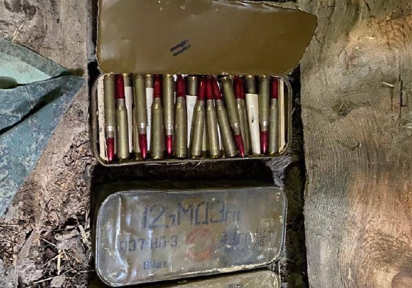 На Чернігівщині виявили схованку окупантів, фото