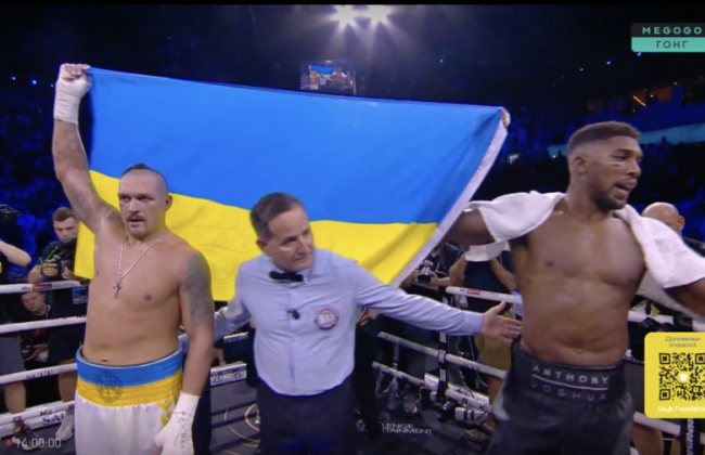 Усик у яскравому поєдинку переміг Джошуа і захистив пояси в надважкій вазі