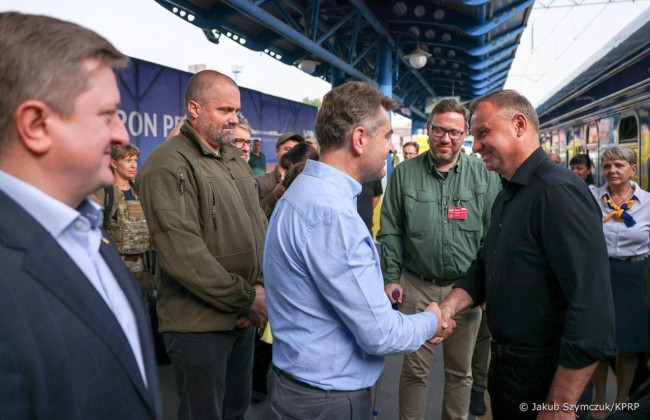 Президент Польщі Анджей Дуда приїхав до Києва для участі в Кримській платформі