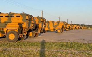 Туреччина відправила в Україну 50 бронемашин Kirpi MRAP