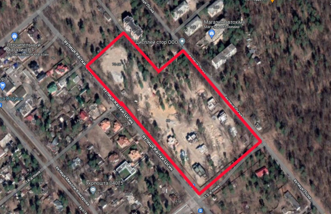 В Пуще-Водице чиновник пытался завладеть участком детского санатория для постройки коттеджного городка