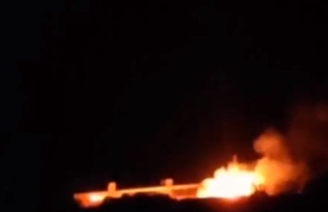 В окупованому Токмаку знищили ворожий склад із боєприпасами, відео