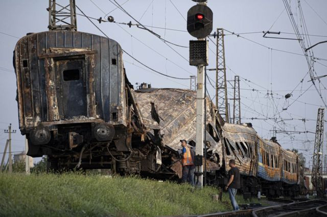 Російський удар по станції Чаплине має всі ознаки воєнного злочину, — АР