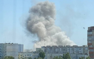 ЗСУ вдарили по базі окупантів у Новій Каховці, відео