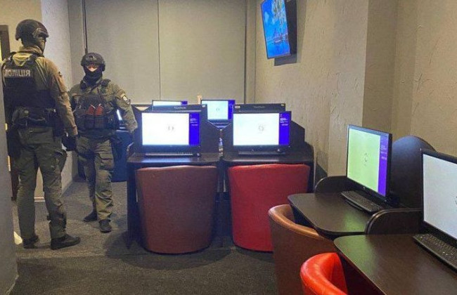 В Киеве прекращена деятельность крупной сети подпольных игорных заведений с доходом в 1 млн гривен