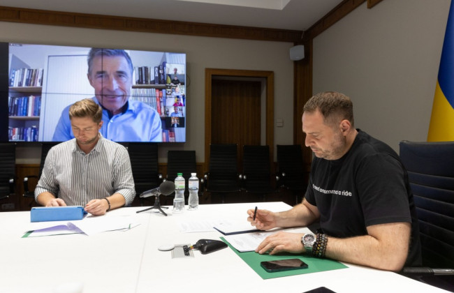 Группа Ермака-Расмуссена финализует согласование проекта рекомендаций относительно будущих гарантий безопасности для Украины