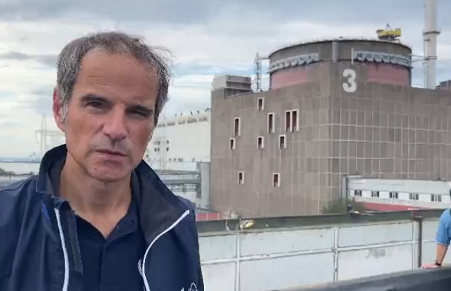 Гендиректор МАГАТЕ заявляє про встановлення постійної присутності агентства на Запорізькій АЕС