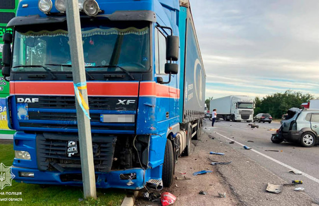 Рух транспорту на автодорозі у напрямку Бердичева ускладнений – Патрульна поліція