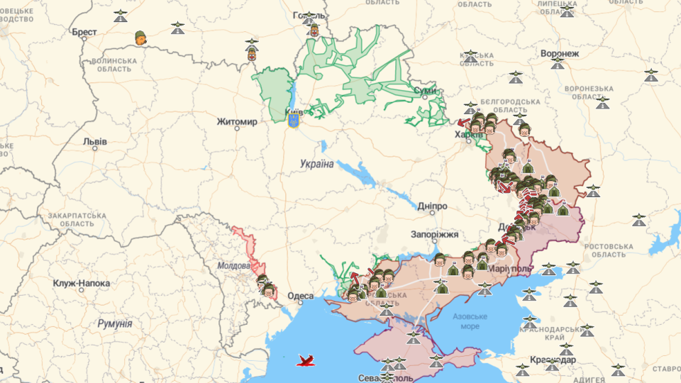 Карта боевых действий на 5 сентября: какая ситуация на фронте