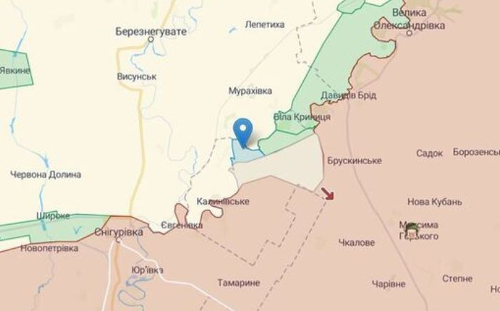 Український прапор замайорів ще в одному селищі на Херсонщині, відео
