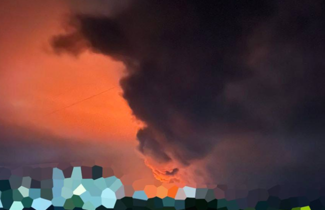 Ракетный удар по объектам инфраструктуры: на видео попал момент «прилета» в Днепропетровской области