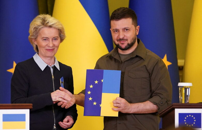 Глава Еврокомиссии едет в Киев на переговоры с Зеленским