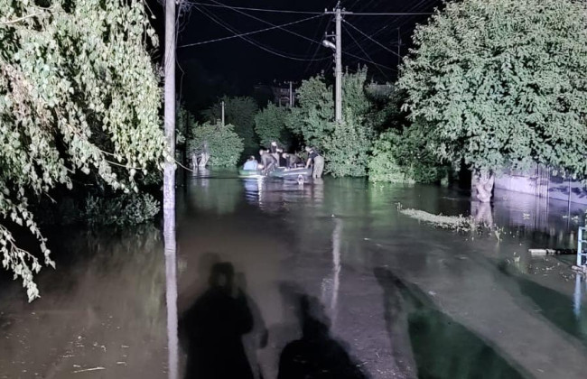 Ракетна атака на Кривий Ріг: через удар по греблі підтопило понад 100 будинків та дворів, фото