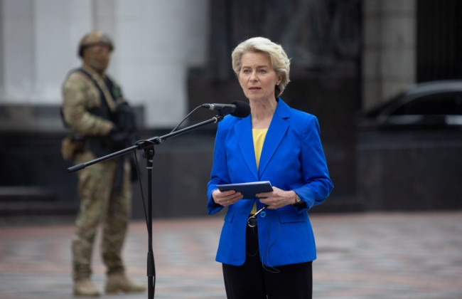 Процесс вступления Украины в ЕС идет полным ходом, — Урсула фон дер Ляйен
