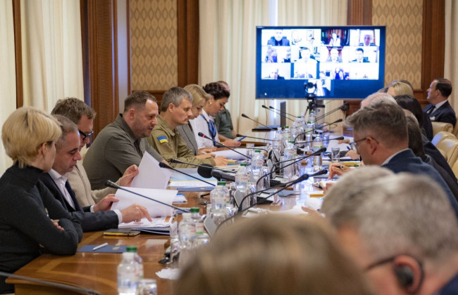 Питання вступу України до Організації економічного співробітництва та розвитку: Єрмак зустрівся з головами іноземних дипломатичних представництв