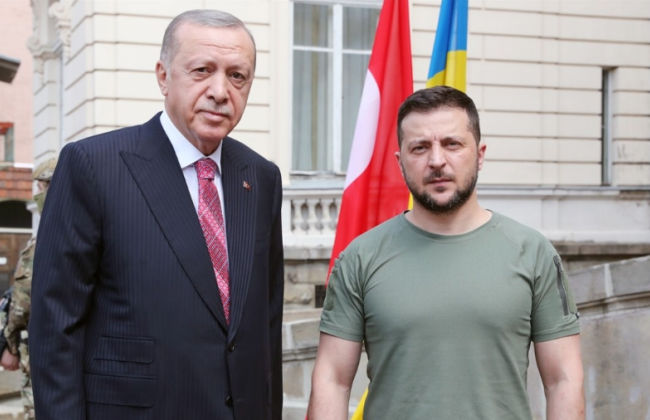 Зеленский провел разговор с Эрдоганом