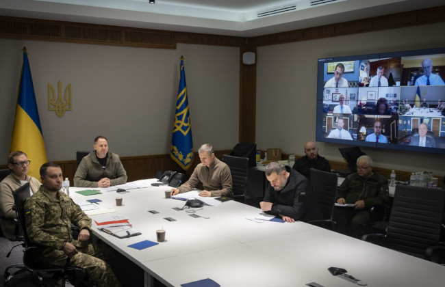 Андрій Єрмак обговорив з членами комітету з розвідки Палати представників США подальшу підтримку України у війні з РФ