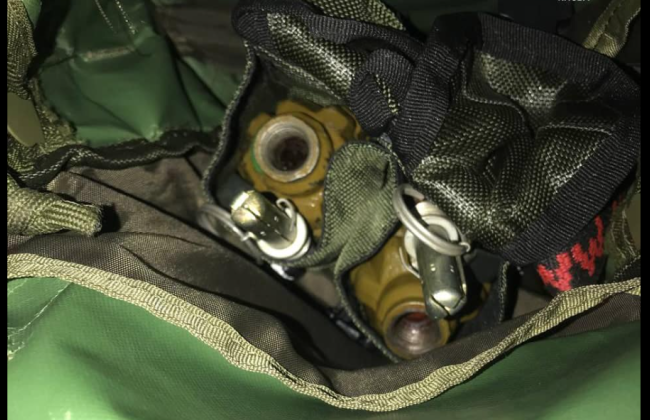 У Києві затримали нетверезого водія з арсеналом зброї: фото