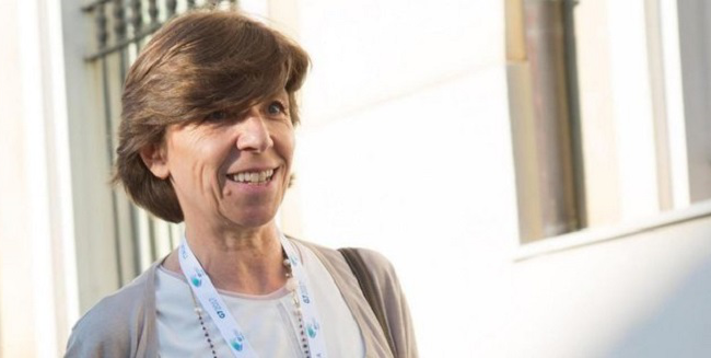 До Києва прибула глава МЗС Франції