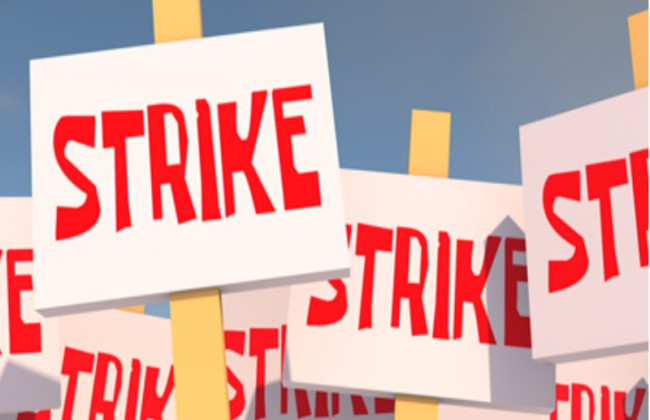 Участь у законному страйку стане підставою для призупинення трудового договору: законопроект Кабміну