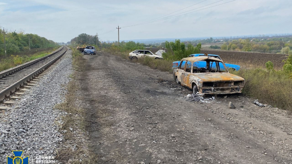 Розстріл колони цивільних під Куп'янськом: СБУ показала фото та відео наслідків