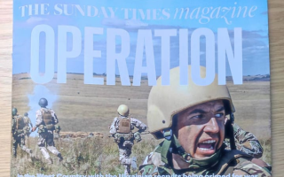 Видання «The Sunday Times» присвятило обкладинку підготовці військовослужбовців ЗСУ