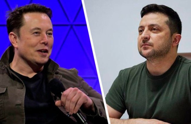 Зеленский отреагировал на высказывания Маска о «формуле мира» между Украиной и Россией