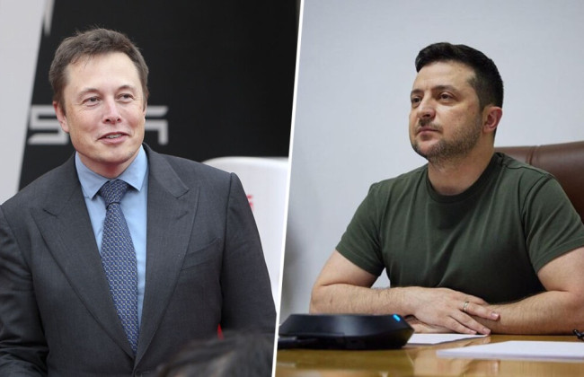 Маск відповів Зеленському на запитання, який Маск потрібен Україні