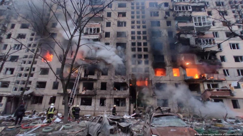 Как выглядит многоэтажка на Оболони в Киеве, которую в марте обстреляли россияне: фото