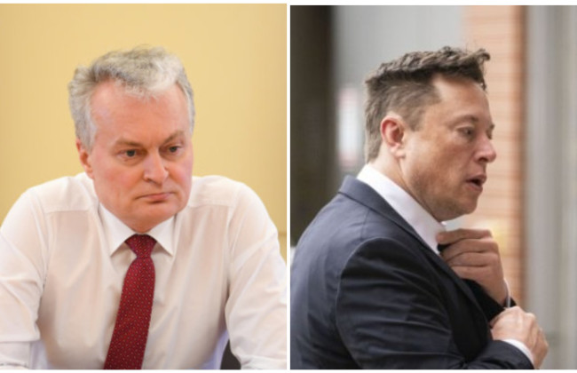 «Когда кто-то ворует колеса вашей Tesla, это не делает его владельцем», - президент Литвы ответил Маску