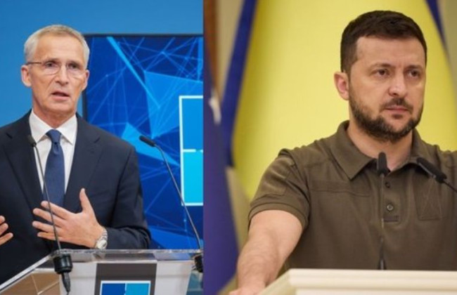 Вступление Украины в НАТО: Зеленский и Столтенберг скоординировали шаги