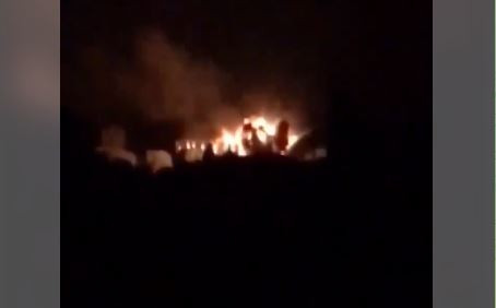 Белую Церковь атаковали дронами-камикадзе: возник пожар на объектах инфраструктуры, видео
