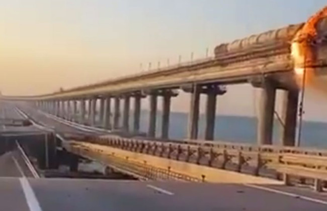 У Путіна висловилися про терміни відновлення Кримського мосту