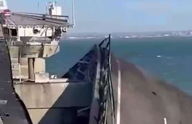 «Вопросы к дежурной смене» и «работе оборудования»: в силовых структурах рф пытаются объяснить, как на Крымском мосту произошел взрыв