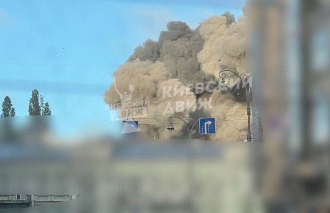 Радник голови МВС Антон Геращенко повідомив, куди потрапила ракета у Києві