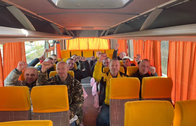 Украина вернула из плена еще 20 военных