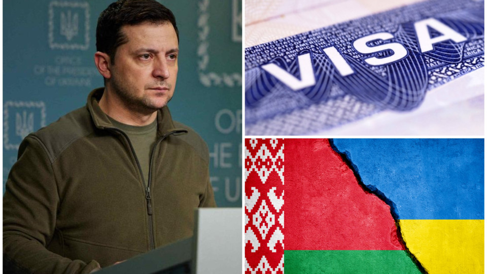 Зеленський відповів на петицію з проханням скасувати безвізовий режим із Білоруссю