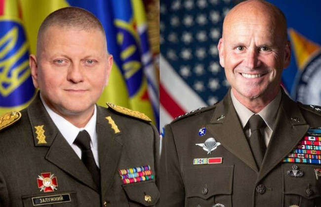 Залужный обсудил с командующим ВС США в Европе планы действий ВСУ