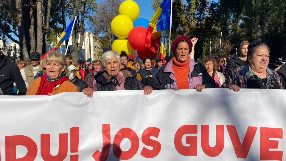 В Кишиневе проходит очередная акция протеста — детали