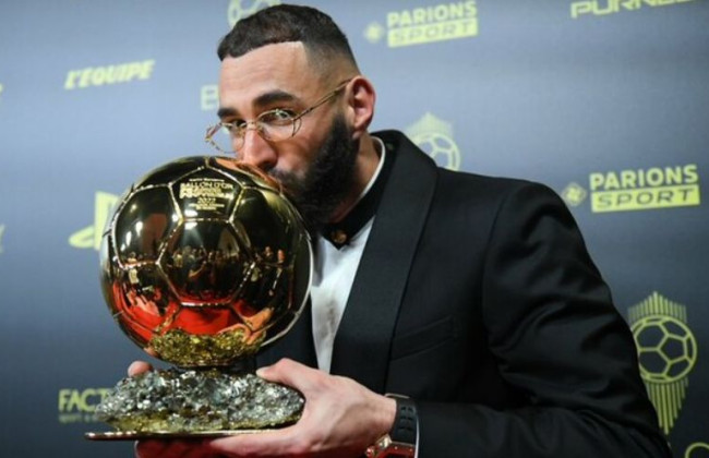 Француз Карім Бензема отримав «Золотий м’яч-2022»