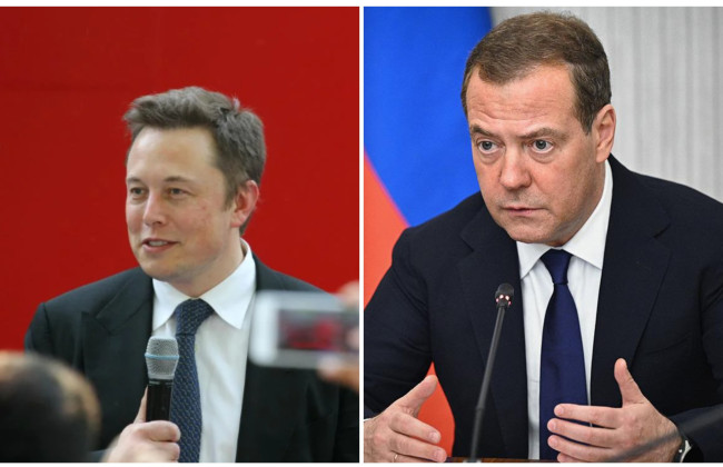 «Как дела в Бахмуте?» — Маск потролил Медведева после шутки о Трасс