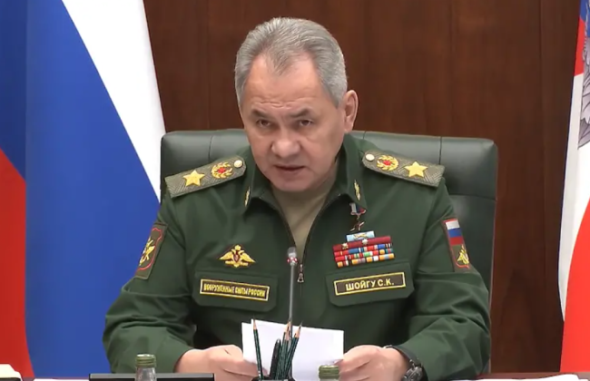 Шойгу заявил, что «войск НАТО на границе РФ стало в 2,5 раза больше»