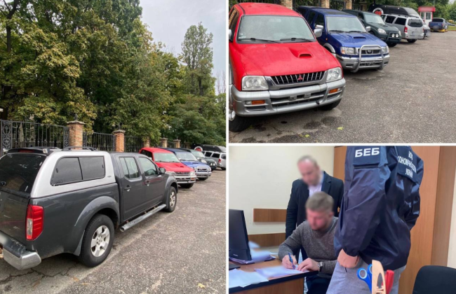 Разоблачена схема продажи ввезенных для армии автомобилей на сумму свыше 1,6 млн грн