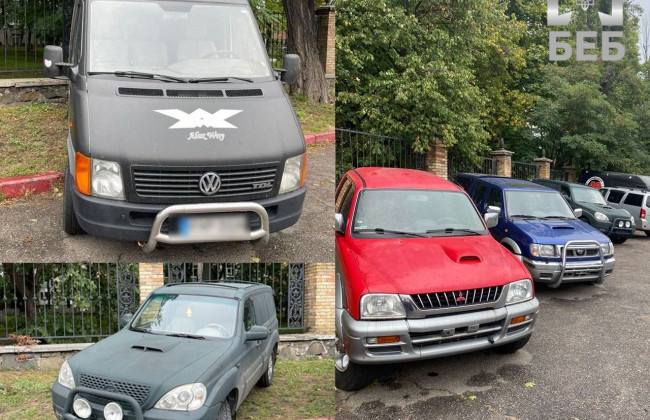 Збройні сили України отримали сім іномарок, які порушники завозили як гуманітарну допомогу – БЕБ