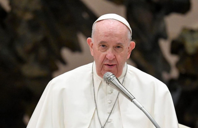 Папа Римский призвал молиться об окончании войны в Украине